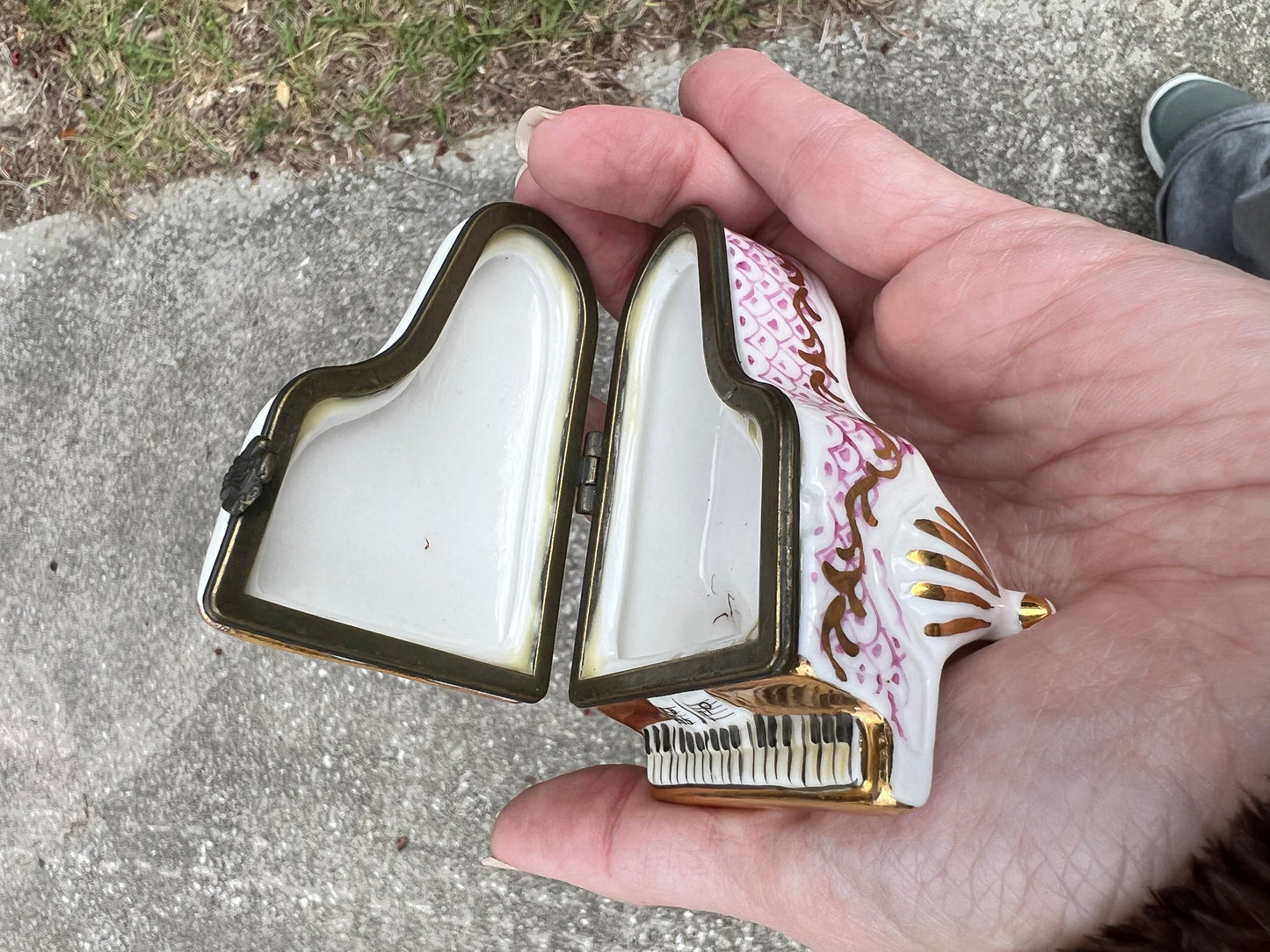 Vintage Piano Trinket box