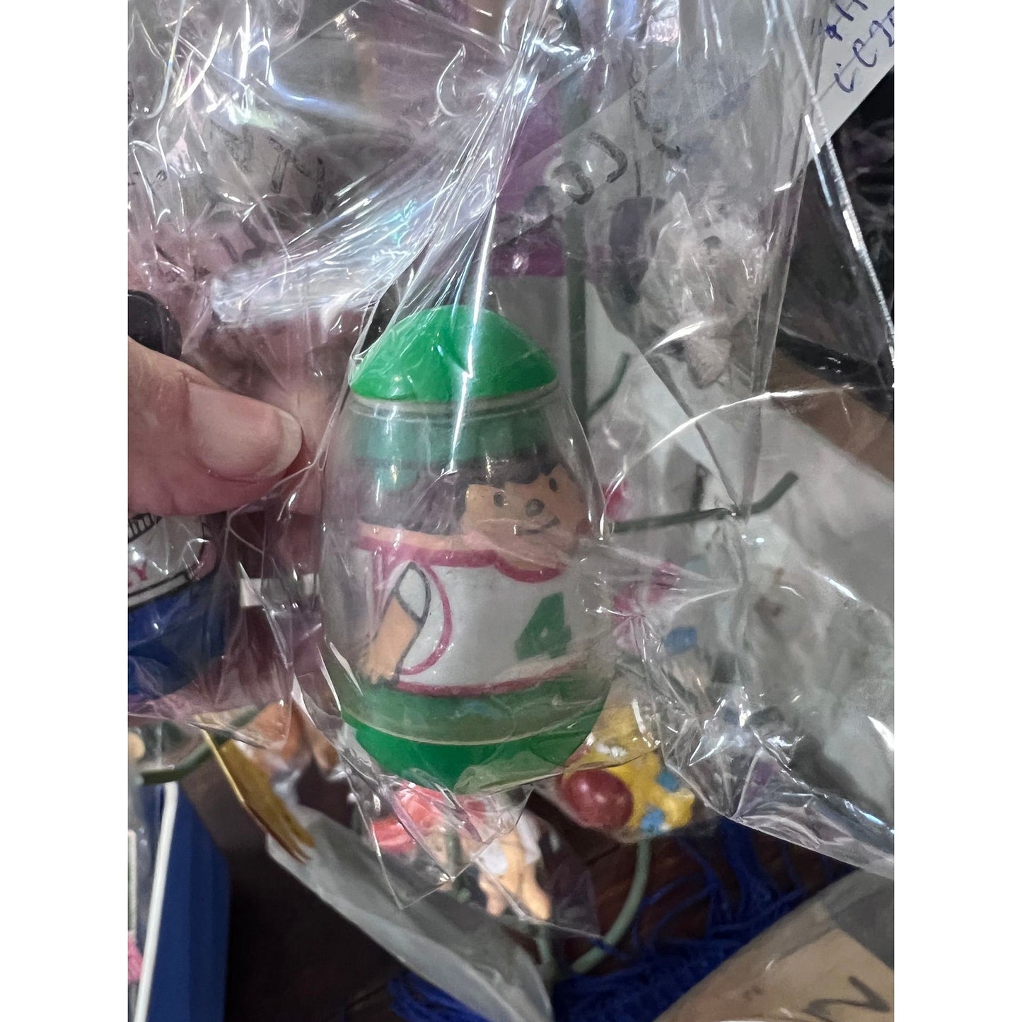 Vintage toy weeble wobble