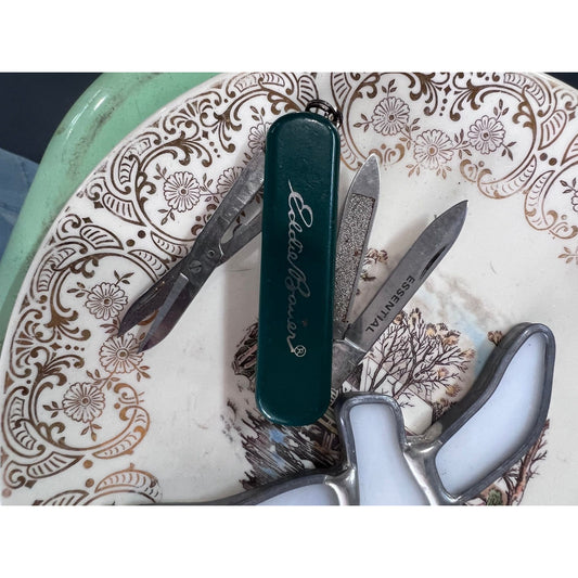 Mini vintage knife mini scissors multi tool Eddie bower