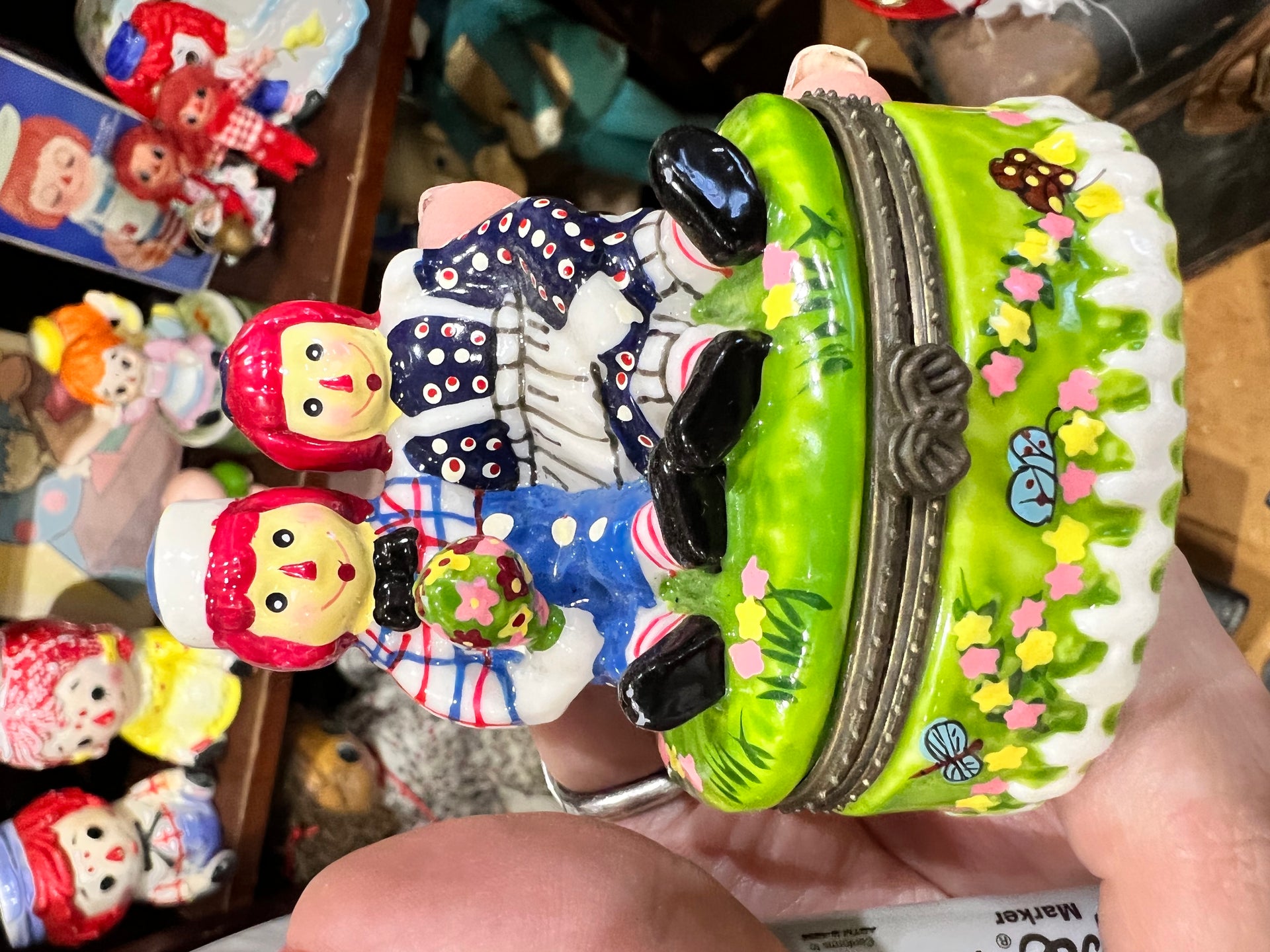 レア 希少品 RAGGEDY ANN &ANDY 1974年 貯金箱 美品 【公式通販】