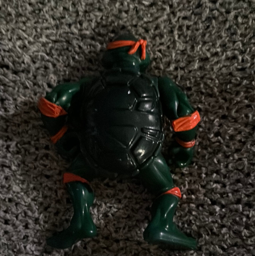 1991 teenage mutant ninja turtles head poppin’ action