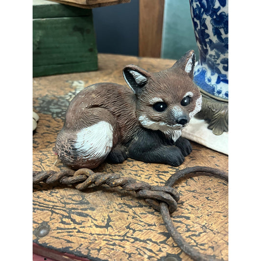 Vintage fox figure wildlife critter