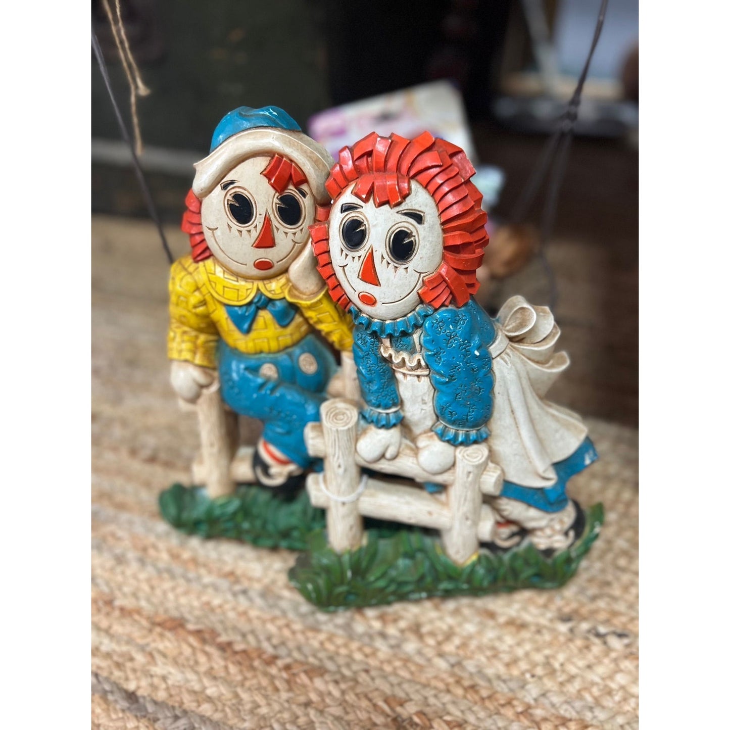 1977 ragedy Anne & Andy vintage wall hangings