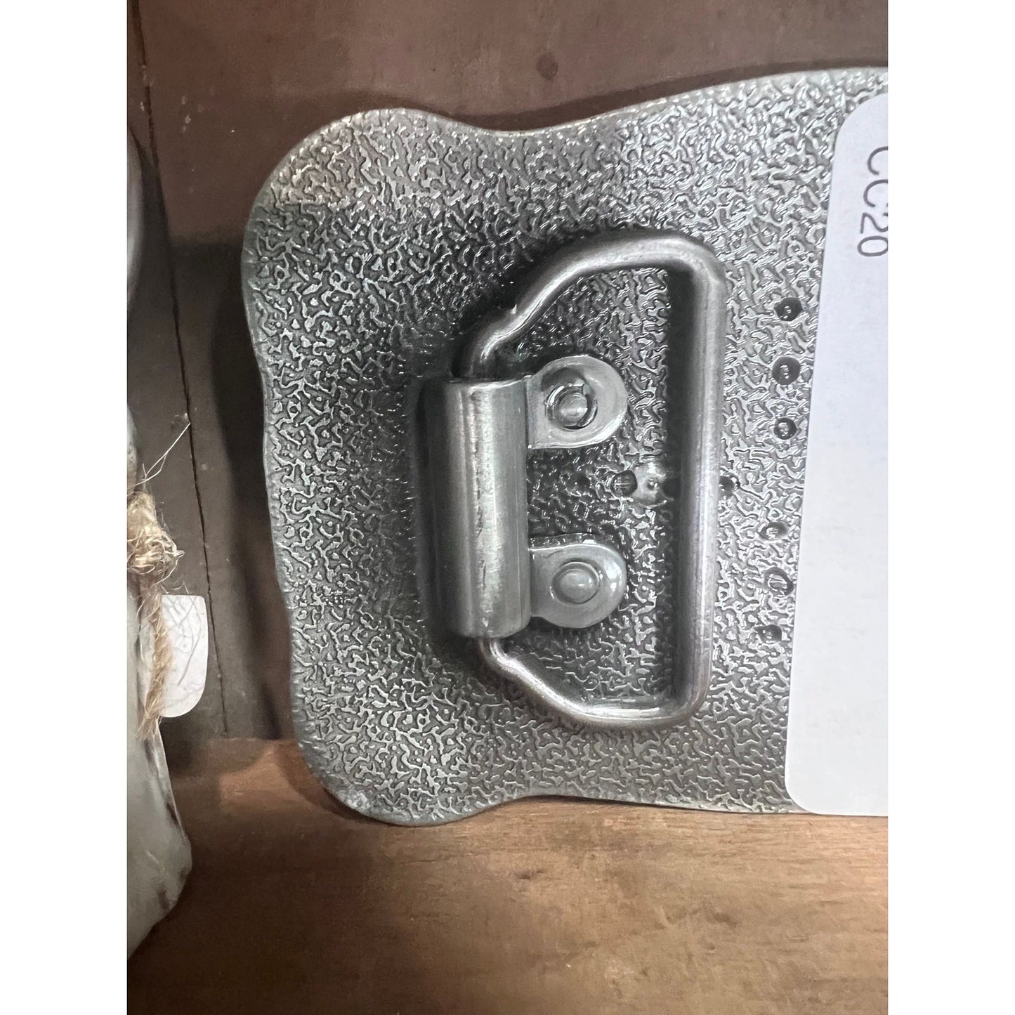 Western style Silver belt buckle